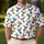 Colorful Hummingbird Flight for Golf Days and Relaxed Summer Style for Bird Lovers Men's Polo Shirt - 4