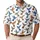 Colorful Hummingbird Flight for Golf Days and Relaxed Summer Style for Bird Lovers Men's Polo Shirt - 1