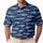 Colorful Shark Motifs for Summer Beach Vacations and Coastal Getaways for All Ages Men's Polo Shirt - 1