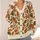 Autumn Orange Leaves And Red Berries For Cozy Everyday Layering Women's Boho Wardrobe All-over Print Knitted Cardigan - 4