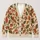 Autumn Orange Leaves And Red Berries For Cozy Everyday Layering Women's Boho Wardrobe All-over Print Knitted Cardigan - 1