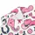 Pink Cowgirl Boots, Hats and Horseshoes for Rodeo Days and Country Style Weekend Wear Men's Polo Shirt - 6