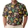 Neon Sugar Skull Taco Fiesta for Cinco de Mayo Celebrations and Party Nights With Friends Men's Polo Shirt - 1