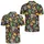 Neon Sugar Skull Taco Fiesta for Cinco de Mayo Celebrations and Party Nights With Friends Men's Polo Shirt - 2