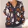 Halloween Ghost Pumpkin Daisy Motifs for Cozy Autumn Layering and Casual Boho Women All-over Print Knitted Cardigan - 4
