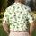 Fresh Mojito Lime Cocktail Motifs for Tropical Summer Holidays and Golf Getaways Men's Polo Shirt - 5