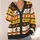 Winnie the Pooh Halloween Friends for Spooky Season Fun and Family Parties Together All-over Print Knitted Cardigan - 4