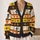 Winnie the Pooh Halloween Friends for Spooky Season Fun and Family Parties Together All-over Print Knitted Cardigan - 2