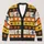 Winnie the Pooh Halloween Friends for Spooky Season Fun and Family Parties Together All-over Print Knitted Cardigan - 1