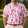 Pink Ribbon Breast Cancer Awareness Motifs for Support Events and Survivor Gifts Men's Polo Shirt - 4