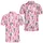 Pink Ribbon Breast Cancer Awareness Motifs for Support Events and Survivor Gifts Men's Polo Shirt - 2