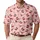 Pink Martini Glasses And Cherries For Summer Parties And Tropical Getaways Men's Polo Shirt - 1