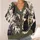 Black Cat Witch and Haunted House Halloween Charm for Cozy October Gift Seekers All-over Print Knitted Cardigan - 4