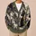 Black Cat Witch and Haunted House Halloween Charm for Cozy October Gift Seekers All-over Print Knitted Cardigan - 6
