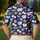 Neon Casino Cards, Dice And Cocktails For Lucky Night Gaming And Las Vegas Parties Men's Polo Shirt - 5