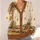 Autumn Cottage Countryside Scenes for Thanksgiving Gatherings and Cozy Fall Days All-over Print Knitted Cardigan - 4