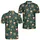 Whiskey Bottles, Bourbon Tumblers and Cigars for Tropical Summer Parties and Relaxed Evenings Men's Polo Shirt - 2