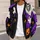Black Cat, Friendly Ghosts And Pumpkins For Spooky Halloween Fall Celebrations All-over Print Knitted Cardigan - 5