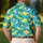 Banana And Tropical Fruit Party Style For Sunny Beach Getaways And Summer Lounging Men's Polo Shirt - 5