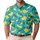 Banana And Tropical Fruit Party Style For Sunny Beach Getaways And Summer Lounging Men's Polo Shirt - 1