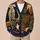 Black Cat Ghost Pumpkin Halloween Patchwork for Cozy Spooky Season Fall Festival Wear All-over Print Knitted Cardigan - 6
