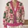 Sugar Plum Fairy Christmas Ballet Holiday Cheer for Festive Dance Lovers and Fans All-over Print Knitted Cardigan - 2