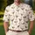 Mid Century Martini Glasses for Cocktail Hour, Summer Parties and Retro Bar Style Lovers Men's Polo Shirt - 4