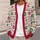 Nordic Snowflake Hearts for Cozy Christmas Gatherings and Festive Winter Days at Home All-over Print Knitted Cardigan - 5