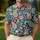 Colorful Paisley Florals for Sunny Golf Weekends and Resort Getaways for Women and Men Men's Polo Shirt - 4