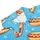 Hot Dog And Mustard Motifs For Summer Cookouts And Casual Golf Days Men's Polo Shirt - 6