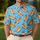 Hot Dog And Mustard Motifs For Summer Cookouts And Casual Golf Days Men's Polo Shirt - 4
