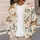 Vintage Carousel Horses for Equestrian Weekend Style and Women's Casual Autumn Layering All-over Print Knitted Cardigan - 5