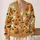 Pumpkin Ghost Halloween Autumn Style For Women, Cozy Vacation And Date-Ready Layering All-over Print Knitted Cardigan - 2