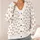 Reindeer Face Motif for Cozy Holiday Gatherings and Winter Celebrations for Women All-over Print Knitted Cardigan - 4