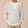 Reindeer Face Motif for Cozy Holiday Gatherings and Winter Celebrations for Women All-over Print Knitted Cardigan - 6