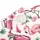 Pink Flamingo Golf Bags And Flowers For Tropical Aloha Fairway Days, Women And Men Men's Polo Shirt - 6
