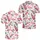 Pink Flamingo Golf Bags And Flowers For Tropical Aloha Fairway Days, Women And Men Men's Polo Shirt - 2