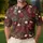 Christmas Golf Stockings and Snowflakes for Holiday Tournaments and Festive Gifts Men's Polo Shirt - 4