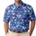 Blue Purple Heart Motif For Summer Golf Days And Coastal Weekend Style For Men Women Men's Polo Shirt - 1