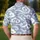 Cloud Swirl Grey Athletic Style for Golf Tennis and Pickleball Players Outdoors Everywhere Men's Polo Shirt - 5