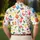 Colorful Cocktail Glasses for Golf Clubhouse Cheers and Summer Bar Style for Him Outdoors Men's Polo Shirt - 5