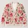 Pink Christmas Gift Bows And Ornaments For Festive Winter Layering Women’s Holiday Style All-over Print Knitted Cardigan - 1