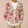 Pink Christmas Gift Bows And Ornaments For Festive Winter Layering Women’s Holiday Style All-over Print Knitted Cardigan - 6
