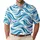 Teal Ocean Currents For Golf, Tennis, And Pickleball Athletes On Summer Fairways Men's Polo Shirt - 1
