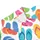 Colorful Flip Flops for Sunny Golf and Beach Days, Summer Sports Style for Women Men's Polo Shirt - 6