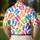 Colorful Flip Flops for Sunny Golf and Beach Days, Summer Sports Style for Women Men's Polo Shirt - 5