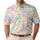 Pastel Easter Egg Motifs for Spring Golf Outings and Holiday Weekend Wear for Him Men's Polo Shirt - 1