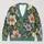 Watercolor Garden Flowers for Spring Layering and Everyday Boho Style for Plus Size Women All-over Print Knitted Cardigan - 1