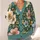 Watercolor Garden Flowers for Spring Layering and Everyday Boho Style for Plus Size Women All-over Print Knitted Cardigan - 4