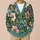 Watercolor Garden Flowers for Spring Layering and Everyday Boho Style for Plus Size Women All-over Print Knitted Cardigan - 6